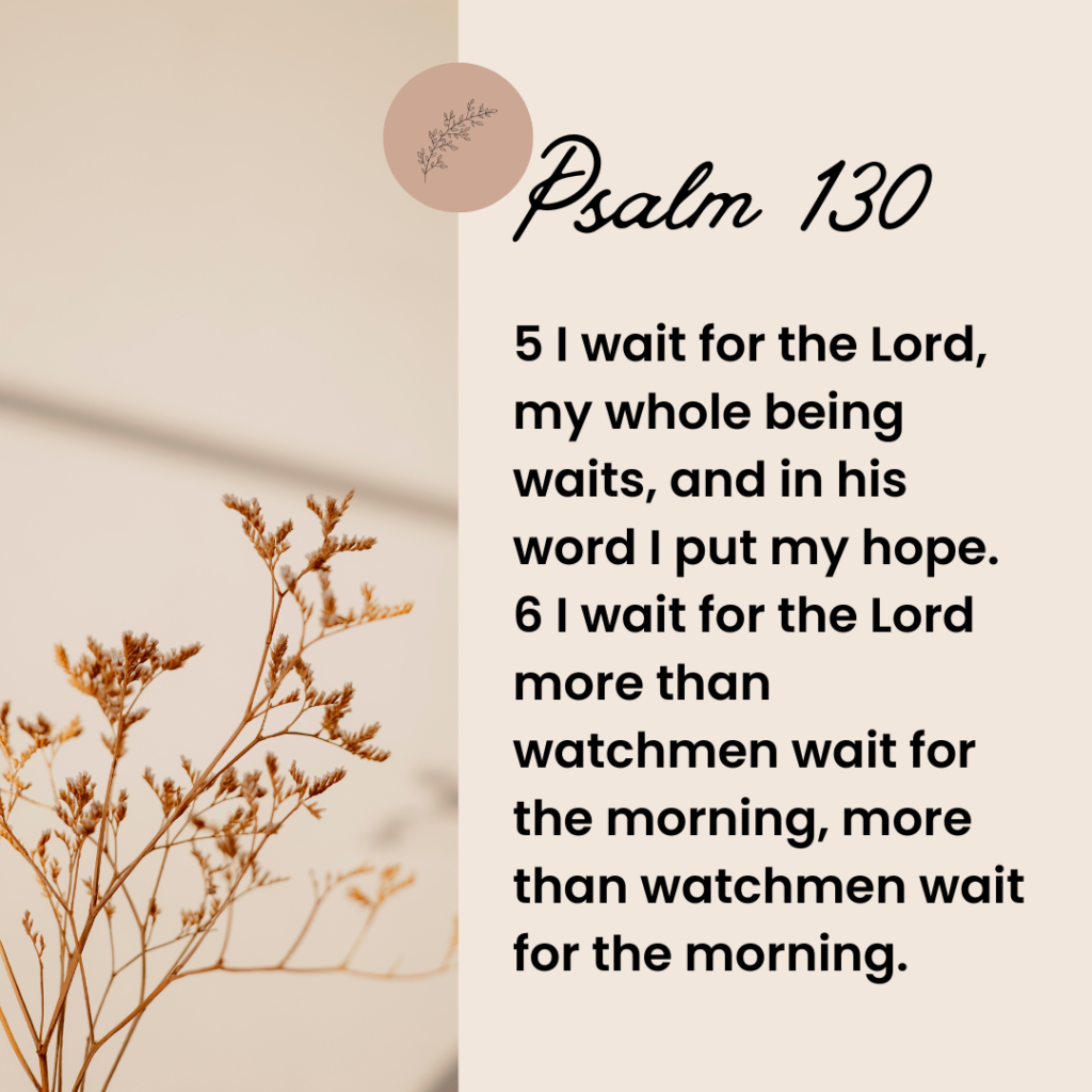 Wait on the Lord, they that wait upon the Lord