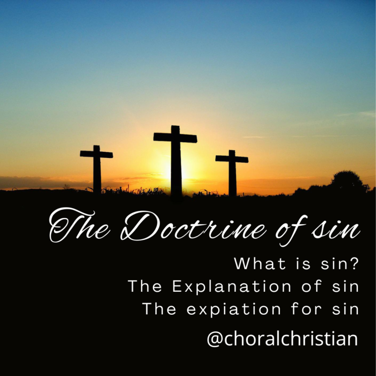 The doctrine of sin